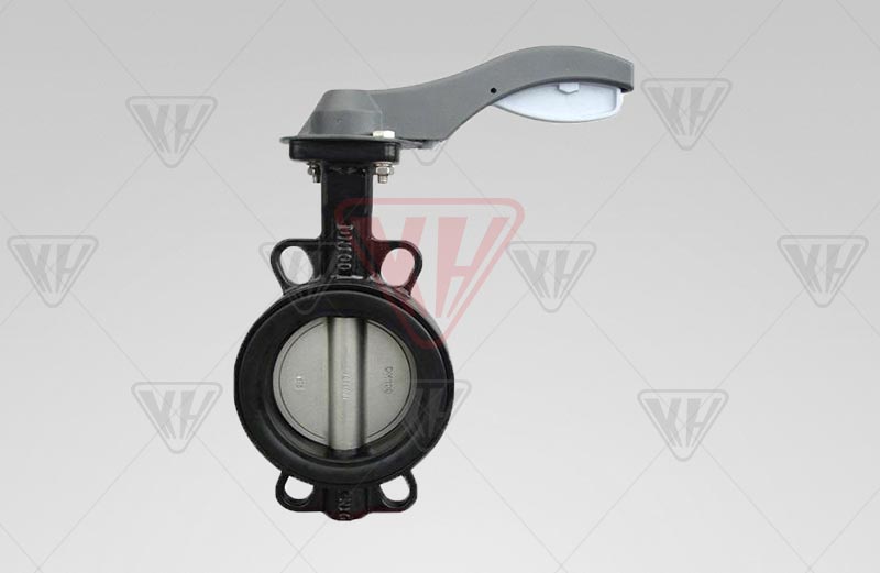 Flue gas desulfurization butterfly valve